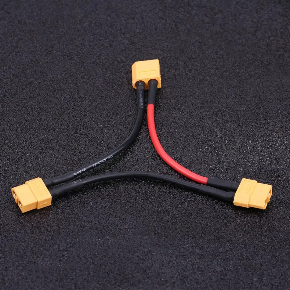 2Types 2Pcs/Set RC Silicone Wire XT60 Series Battery Pack Connector