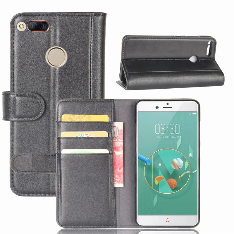 For ZTE Nubia Z17 Mini Case Nubia Z17 Mini Cover Original Wallet Genuine Leather Flip Case For ZTE Nubia Z17 Mini Phone Case Bag (8)