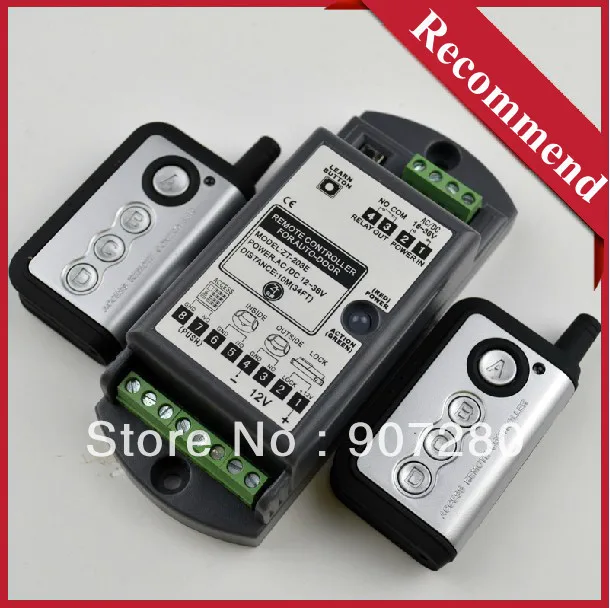 

Multifunctional Access Control Remote Controller for Automatic Door System