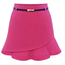 Миди универсальная хлопковая однотонная Асимметричная юбка длиной до колена женские Необычные красивые цветные юбки без пояса