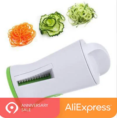 

Vegetable Spiralizer Fruit Grater Spiral Slicer Cutter Spiralizer for Carrot Cucumber Courgette Kitchen tools gadget