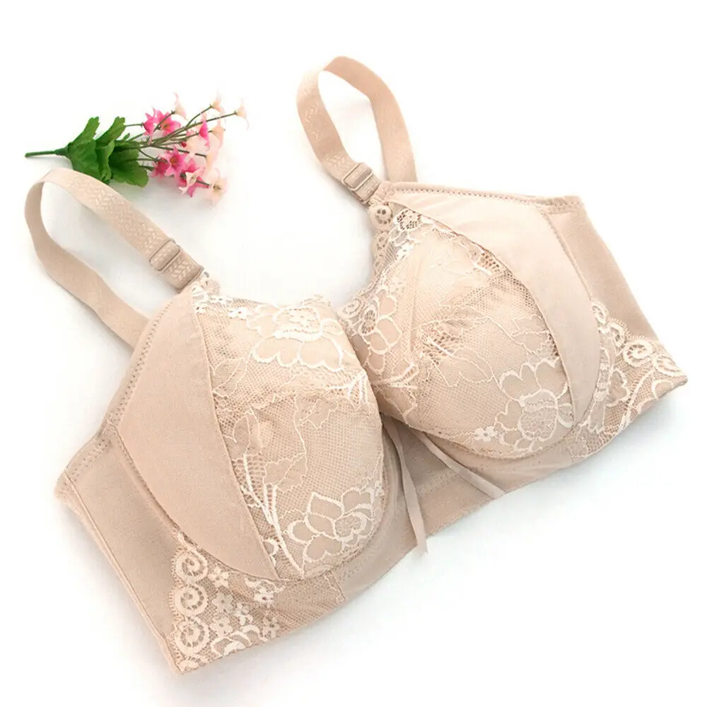 Sexy women bra plus size C D E cups Thin push up bra brassiere underwear lace embroidery bras for women 80 85 90 95 100 Dropship