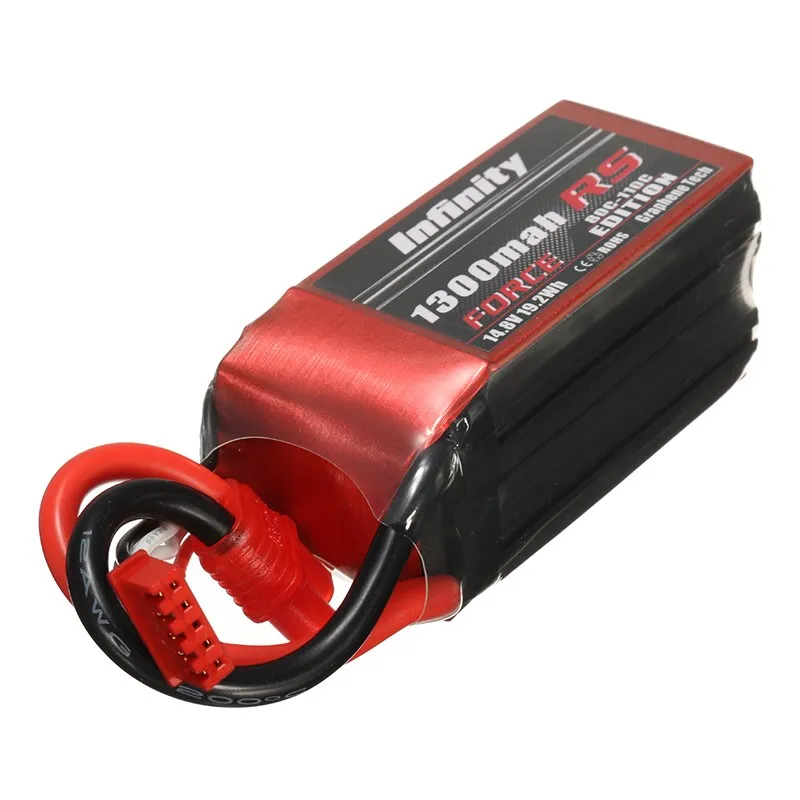 Новейший для Infinity 1300 mah 80C до 110C 4S1P 14 8 V RS FORCE EDITION перезаряжаемый Li Lipo аккумулятор RC