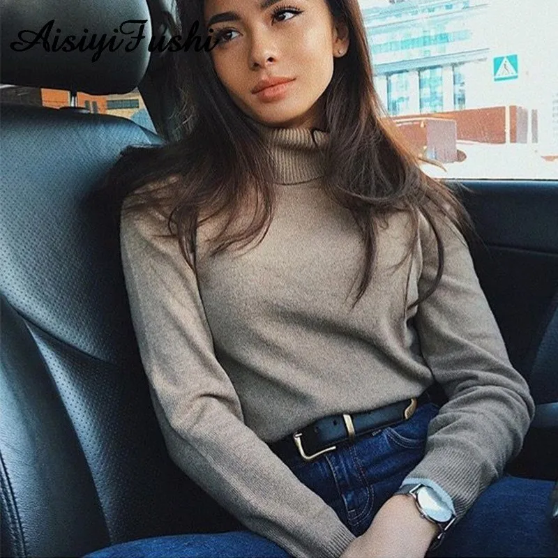 

Women's Sweater Slim Winter Turtleneck Cashmere Sweater Women Basic Cashmere Sweaters For Women Sweaters And Pullovers Knitted
