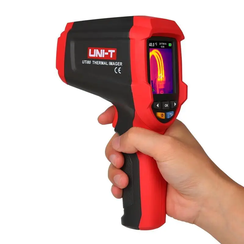 

Original UNI-T UTi80 Infrared Camera Industrial Imager LCD Display Thermometer / Range / Dual Laser Point -30C to 400C