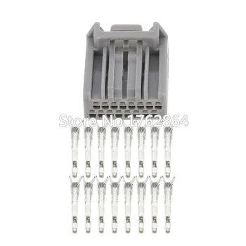 

16 Pin sheathed car connector rectangular waterproof car connector with terminal DJ7165C-1-21 16P