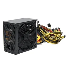 1600W Power Supply for 6GPU Eth Rig Ethereum Coin Miner Mining Dedicated 90 New computer power For BTC
