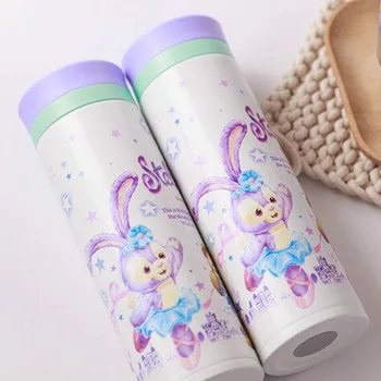 

Cartoon Cute Duffy Bear Stellalou Thermos Cup Insulation Cup Stellalou Portable Water Cup Student Teacup for Women Men