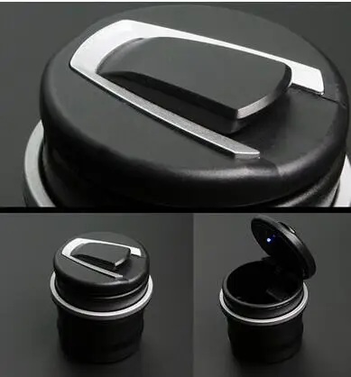 

New Car Styling Ashtray Blue LED Light For Volvo S90 C30 C70 S60 S80 V40 V60 V70 V90 XC40 XC60 XC70 XC90 Car Accessories