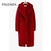 2022 new teddy coat faux fur long coat women lamb fur coat thick coat oversized outwears ► Photo 2/6