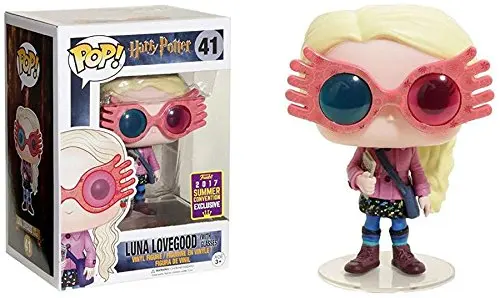 

2017 SDCC Exclusive Funko pop Official Harry Potter - Luna Lovegood Vinyl Action Figure Collectible Model Toy with Original Box