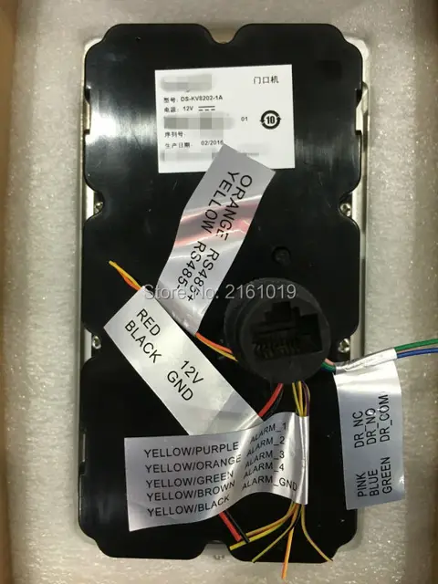 Hikvision Video Access Control-DS-KV8202-1A(DS-KV8202-IM),120 WDR camera,Visual intercom doorbell,IC card to open the door