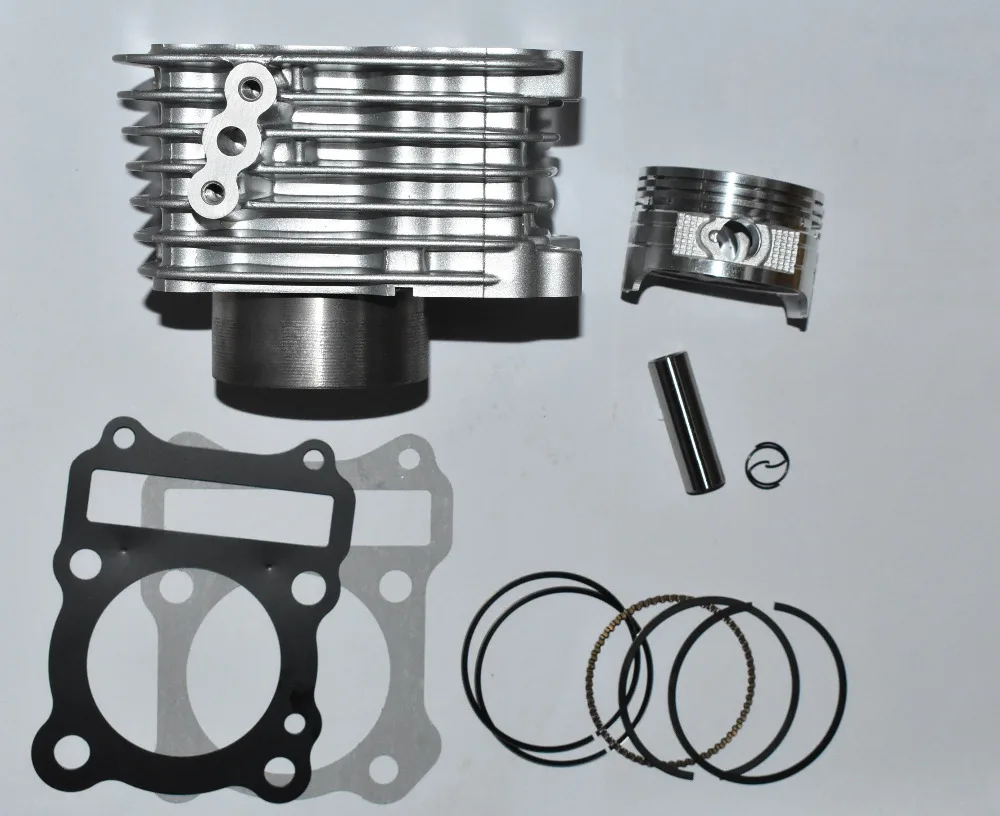 

FLAT top Barrel Cylinder Piston Kit Upgrate to 150cc 62mm for GS125 GN125 EN125 GZ125 DR125 TU125 157FMI K157FMI engines