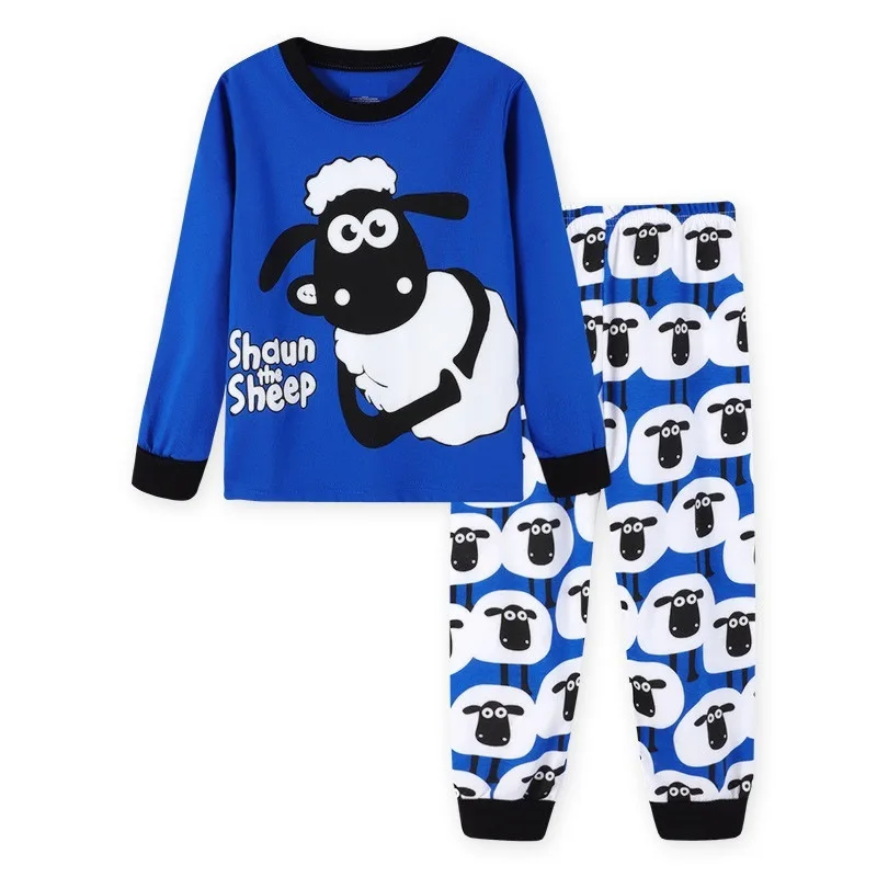 

2019 Baby Boy Girl Clothing Set Children Pajama Nightwear for Brand Cartoon Car Clothes Toddler Long Sleeve Nightgown Sleepwear