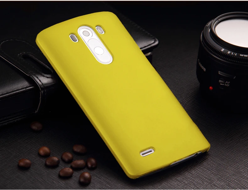 Матовая Пластик Coque 5.5For Lg G3 чехол для Lg G3 D855 D856 D857 D859 телефона чехол-лента на заднюю панель