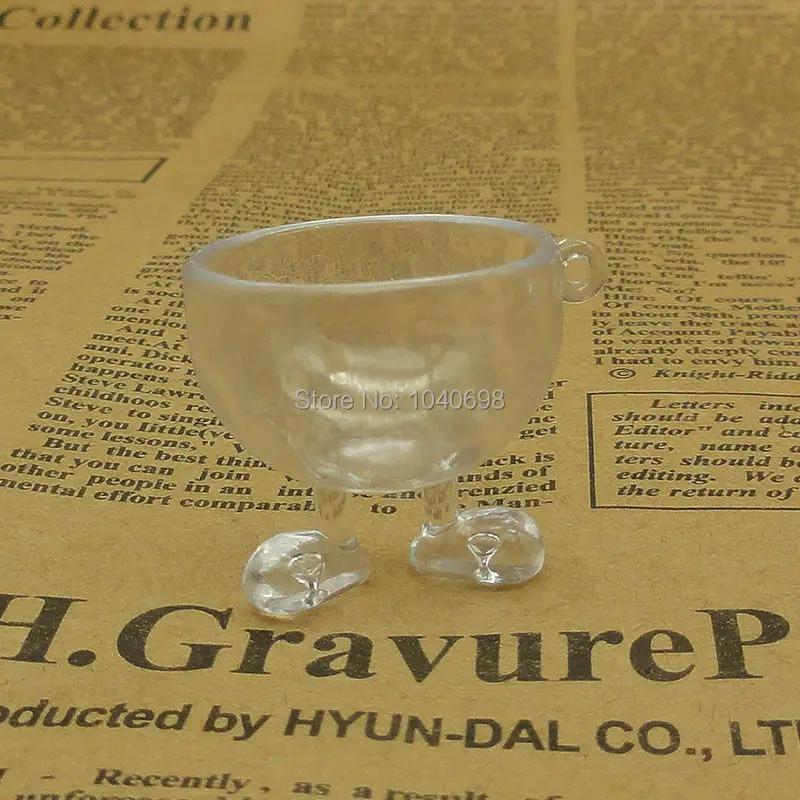 20pcs Lot Clear Both Feet Cup Imitation Pvc Plastic Gl 32mm 20pcs Lot Clear Both Feet Cup Imitation Pvc Plastic Gl 32mm Artificial Parfait Cups Miniature Food Deco Part In Jewelry Findings Components From