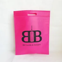 500 шт/партия 45 H x 35 см многоразовая эко-тоут продуктовые Нетканые хозяйственные сумки складные Складные складские подарочные пакеты