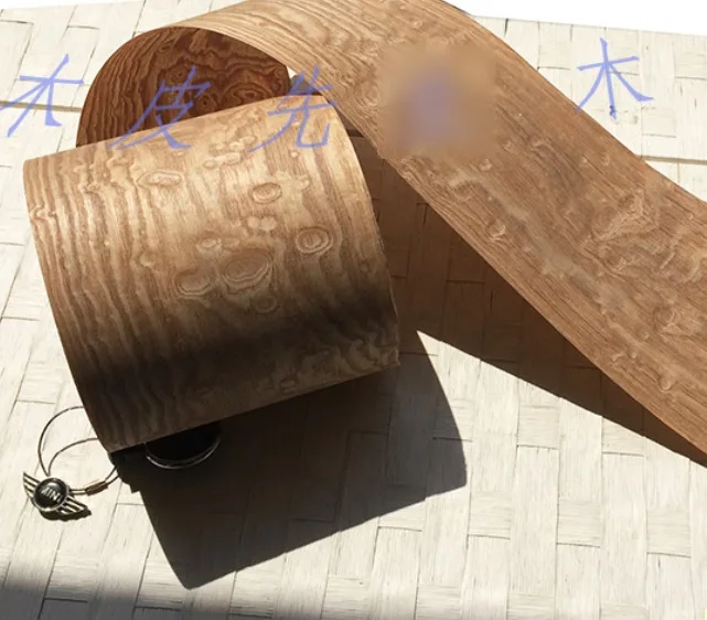 2Pieces L:2.5Meters   Wide:15CM  Thickness:0.25mm  Vintage American Style Wood Veneer  Decoration Veneer