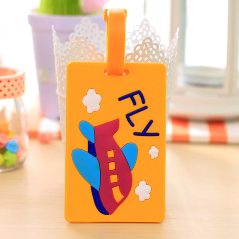 bonito funky de viagem etiqueta Design : Name ID Address Tags