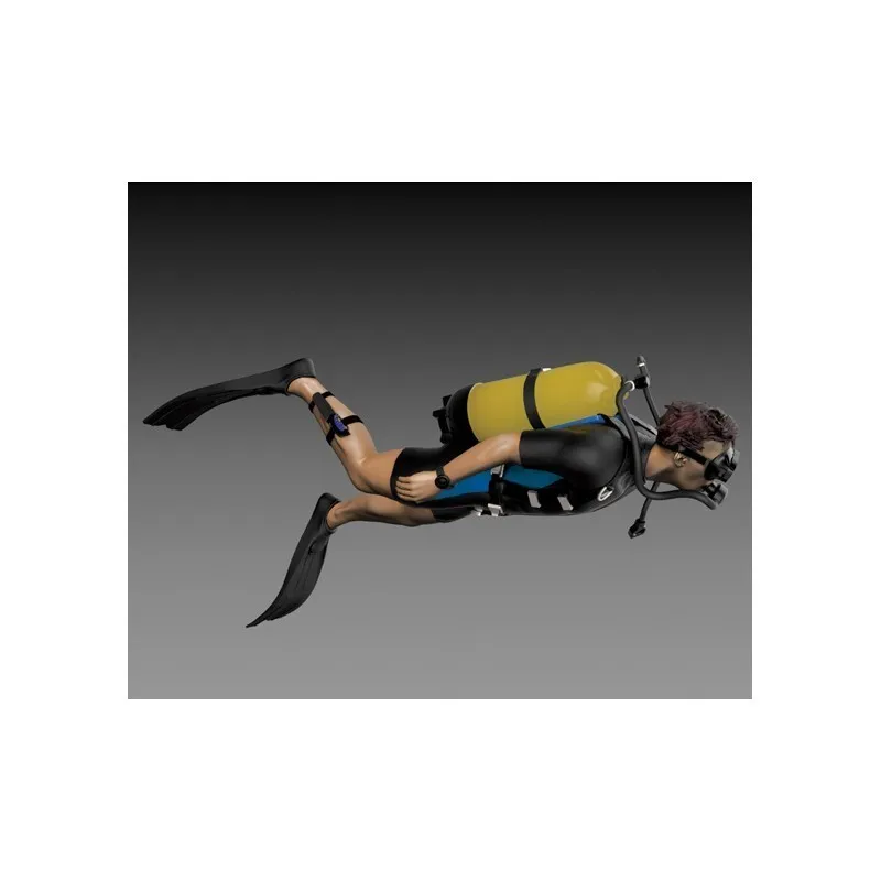 

Resin Figure Kit 1/35 Scuba diver Unpainted Resin Bust Kit