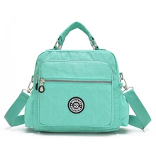 Mode Frauen Geldbörsen Und Handtaschen Nylon Leinwand Wasserdicht Crossbody Taschen Handtaschen Frauen Bolsos Mujer Kiple Stil Umhängetasche
