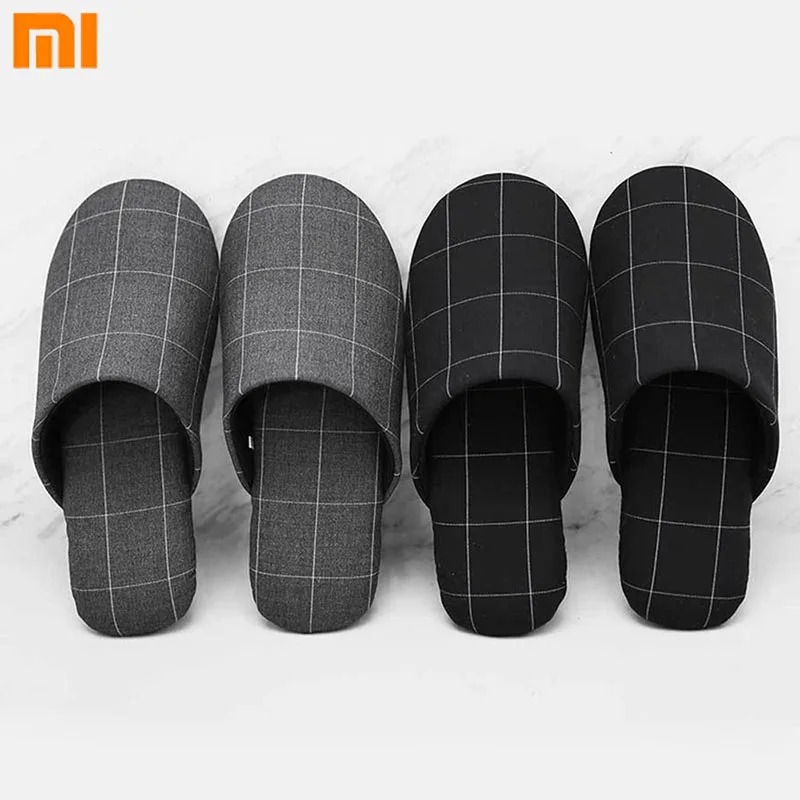 preço Xiaomi originais Chinelos Em Casa Ágil Não deslizamento TPR Único peso Leve Macio E Confortável para o Presente do Dia dos Pais chinelos de Alta Qualidade