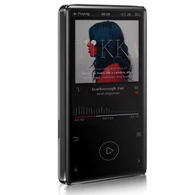 HD MP3 плеер без потерь 2,4 с большим экраном Поддержка HIFI Звук FM радио металлический корпус 8 ГБ портативный длительное воспроизведение IQQ X11