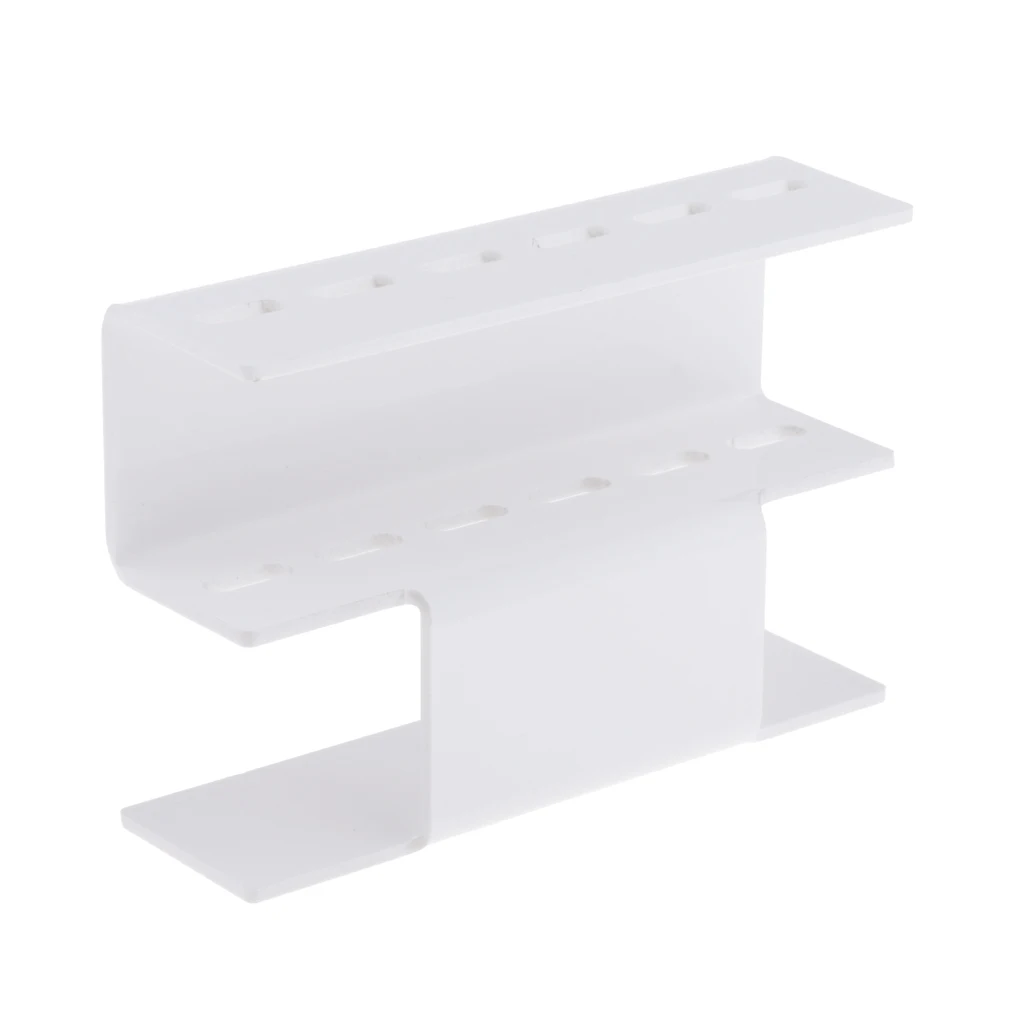 Perfeclan S Type Plastic Storage Display Stand Holder for Eyelash Tweezers