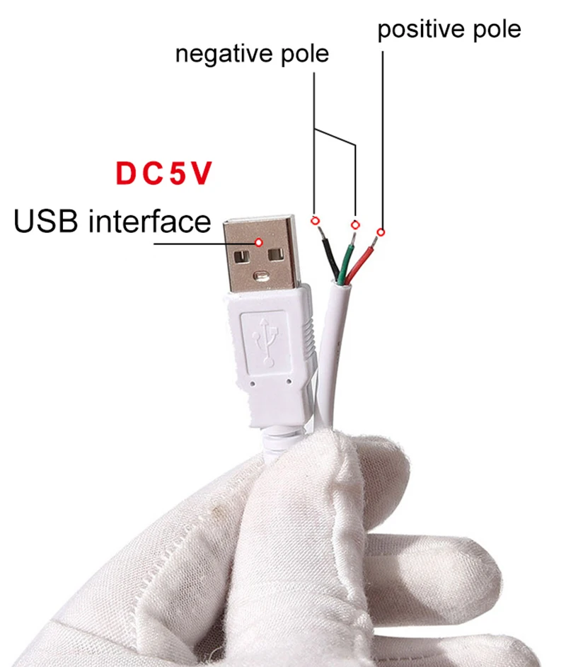 Светодиодный диммер DC5V USB затемнения Питание выносная линия плавная регулировка для светодиодный настольная лампа провода подвесной светильник с регулируемой яркостью, светодиодный лампы