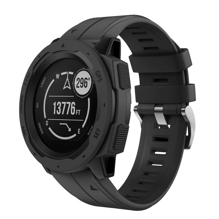 22 мм силиконовый ремешок для часов для Garmin Instinct Quick Release модный спортивный сменный ремешок легкий ремешок для часов Fenix 5