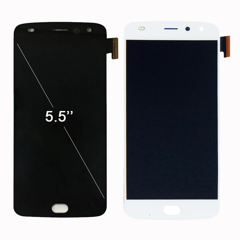 

Black White For Motorola Moto Z2 Play LCD Display with Touch Screen Display Assembly Free Shipping