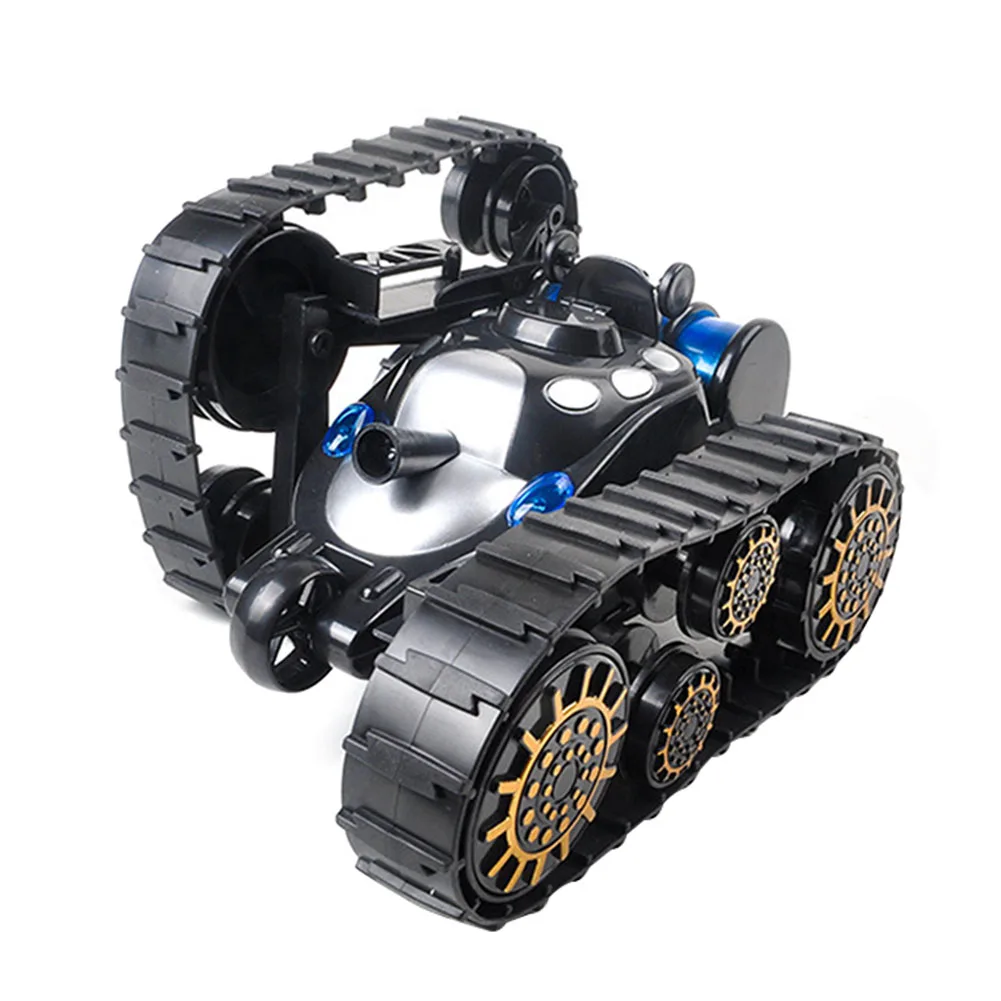 

Tank Tumbling Gift ABS Climbing Flashing Lights RC Car Lifelike Sound Shock Resistant 360 Degree Flip Stunt Kids Toy
