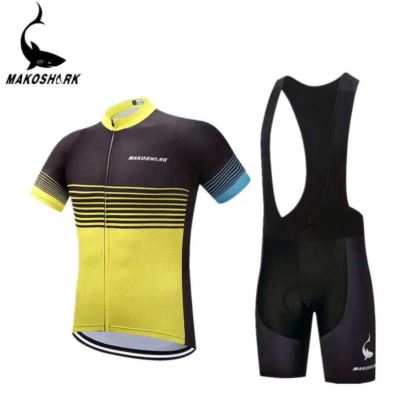 

MAKOSHARK Cycling Clothing/Quick-Dry Mtb Bike Jersey Set/Bicycle Cyle Clothes Wear Roupa Ciclismo Summer Cycling Sets 2017 Mens
