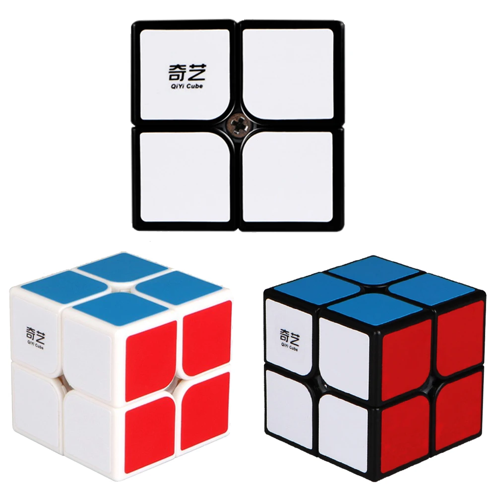 5 см скоростной куб антистресс MoYu QiYi YongJun кубики 2*2*2 на 2x2x2 для детей два слоя красочный магический куб MF2S