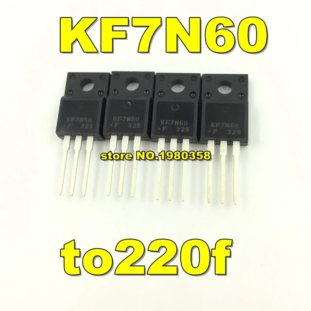 Free shipping 100pcs KF7N60 to220f