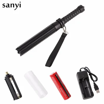 

2300Lumen Powerful LED Tactical Flashlight XPE LED Adjustable Focus Self Defense Flashlight Torch Lamp Linterna Security Lights