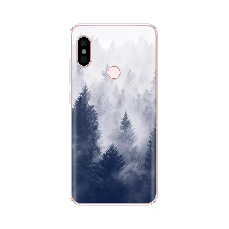 Для Xiaomi Redmi Note 6 Pro Чехол 26 ''силиконовый мягкий ТПУ задняя крышка для Note6 6Pro