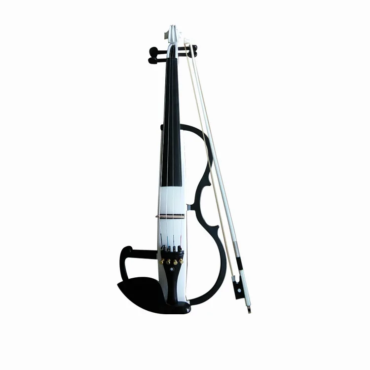 

New Arrival Portable Maple Electric Violin With Bow/Rosin/Case/Earphone