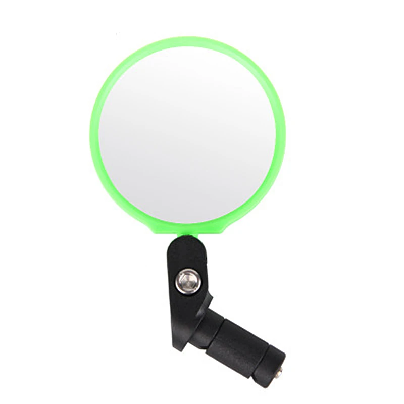 

Bike Rear View Mirror Adjustable Reflective Nylon Fiber Stainless Steel Bicycle Handlebar Grip Rearview Glass