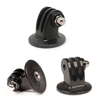 

Black Gopro Tripod Mount Monopod Adapter for Gopro Hero 4 3+ 3 2 1 Sjcam SJ4000 Xiaomi Yi Action Camera Stand Go Pro Accessories