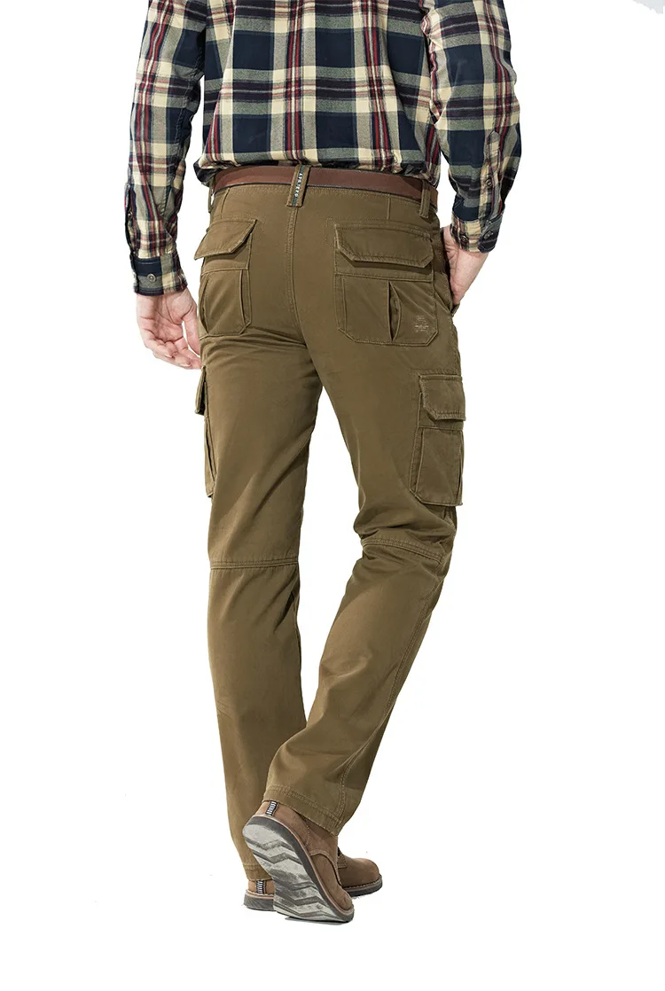 AFS JEEP зимние брюки карго мужские толстые теплые флисовые брюки мужские тактические брюки мужские Мульти карманы военные брюки мужские Размер 30-44