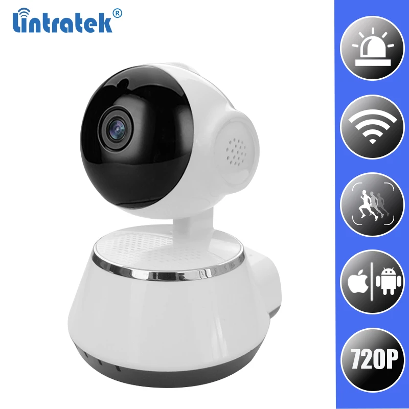 Новая беспроводная ip камера видеонаблюдения 720 P WiFi мини PTZ безопасность 360