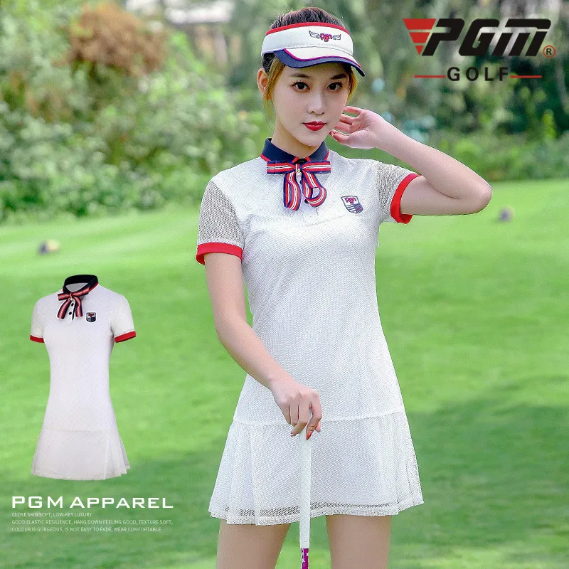 PGM платье для гольфа женское платье летнее женское платье из дышащей сетки