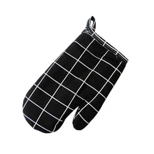 6 цветов перчатка для духовки Жаростойкие рукавицы кухонная принадлежность, микроволновая печь изоляция печи Нескользящие Утепленные перчатки новинка