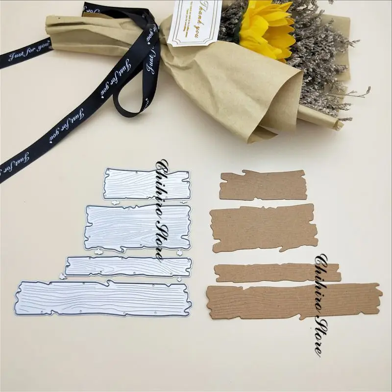 

Wood Cutting Dies and Scrapbooking For Paper Making Crochet Embossing Stamps Frame Card Craft Die Set