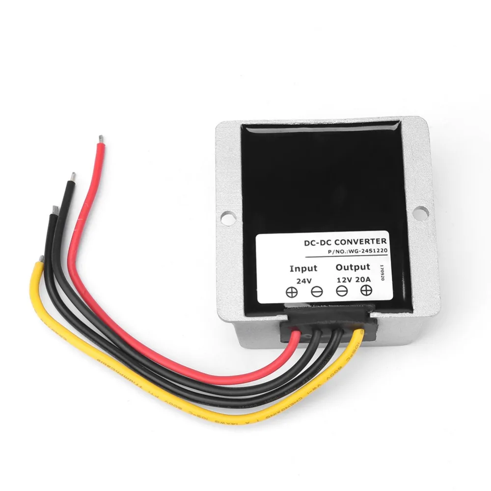 

DC-to-DC Buck Module 24V to 12V 20A 240W Step Down Converter Buck Waterproof IP68 Power Step-down Module