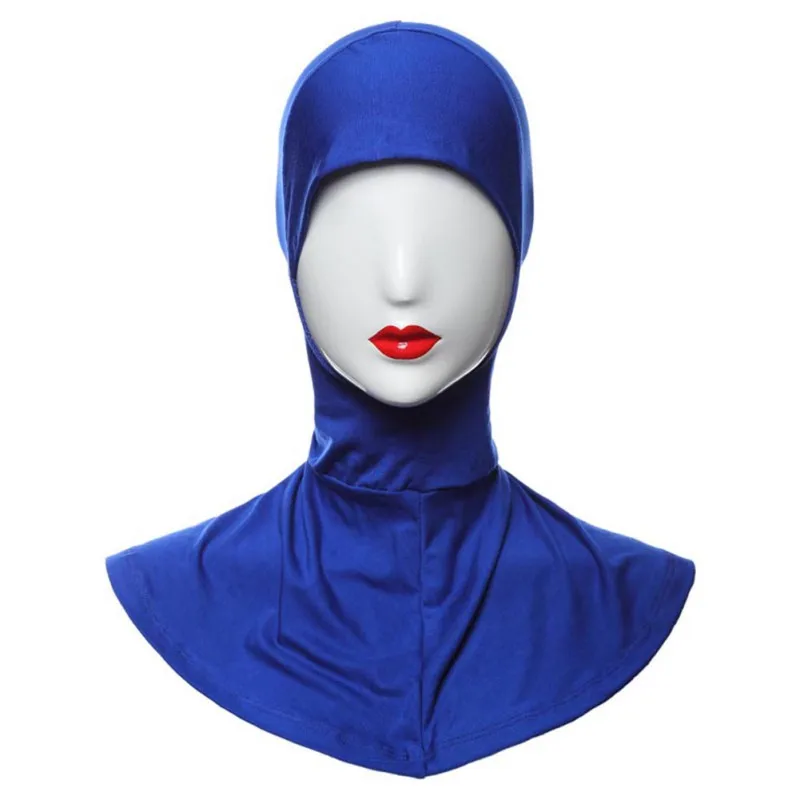 20 Цвет модал Для женщин хиджабы-шарфы Исламская шеи крышка капота полное покрытие Внутренняя Хиджаб Леди Мусульманский головной убор Bone