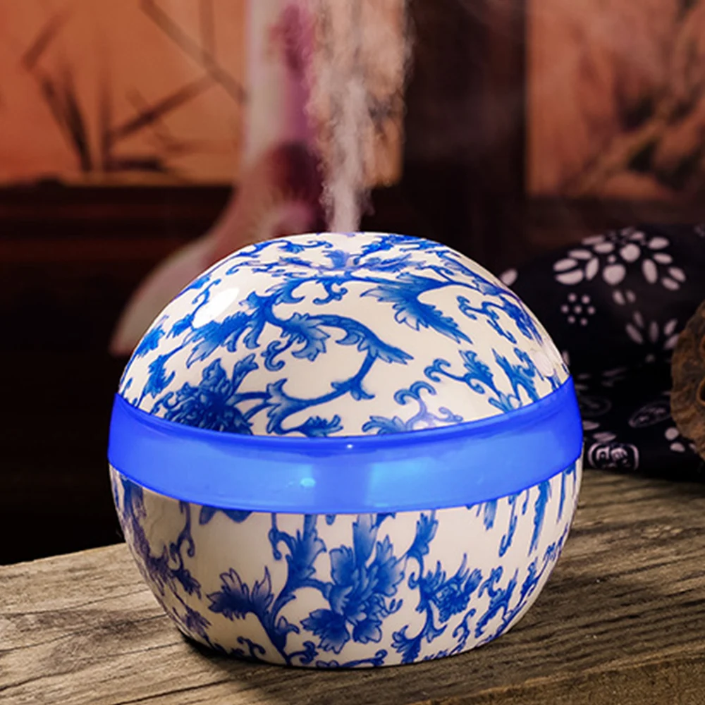 重复300 Ml Electric Ultrasonic Air Humidifier Aromatherapy Essential Oil Diffuser Aromatherapy USB