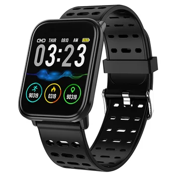

Smartwatch Waterproof Full Screen Touch Wearable Device Fitness Tracker Watch Pedometer Heart Rate Smart Watch For Android IOS