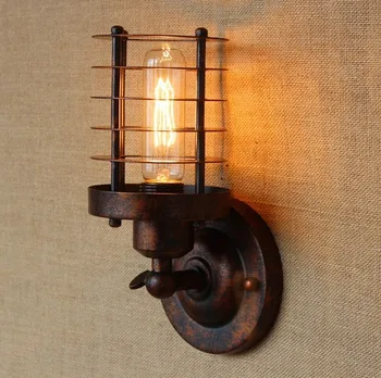 

40w Retro Vintage Wall Light Beside Lamp Loft Industrial Wall Sconce Stair Light Lamparas De Pared
